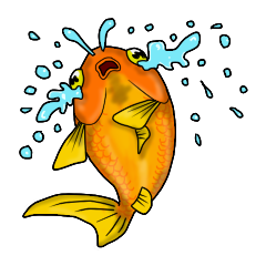 [LINEスタンプ] 金魚！