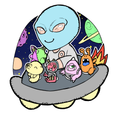 [LINEスタンプ] エイリアンズスタンプ
