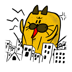 [LINEスタンプ] Suponji Kun : The Mood Seriesの画像（メイン）