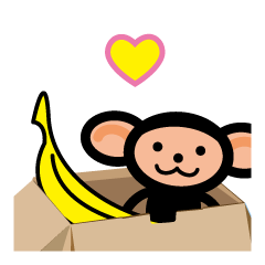 [LINEスタンプ] BANANA MAN