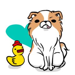 [LINEスタンプ] たれ耳チワワぺろこちゃん