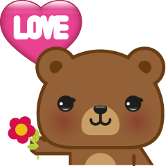 [LINEスタンプ] Coffee Bear