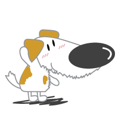 [LINEスタンプ] Wang Wang GO