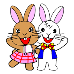 [LINEスタンプ] キキちゃんとウータくんの画像（メイン）