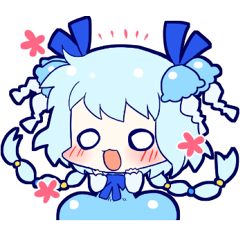 [LINEスタンプ] うみっ娘