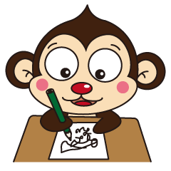 [LINEスタンプ] モンキーもっくん