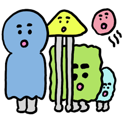 [LINEスタンプ] strange life