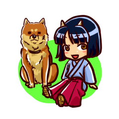 [LINEスタンプ] 小鬼の小梅ちゃんの画像（メイン）