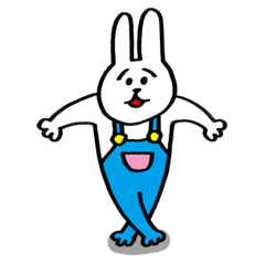 [LINEスタンプ] うさぎのぬん太