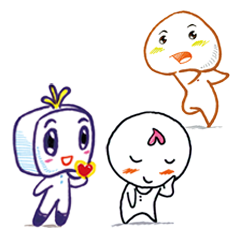 [LINEスタンプ] OTM's daily lifeの画像（メイン）