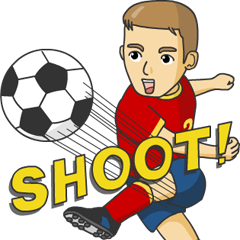 [LINEスタンプ] サッカー・ワールド