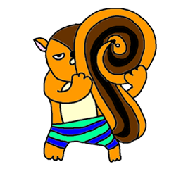 [LINEスタンプ] ふくにじFriendsの画像（メイン）