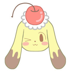 [LINEスタンプ] ぷりんいぬの画像（メイン）