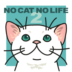 [LINEスタンプ] NO CAT NO LIFE サトヲ猫スタンプ2