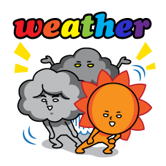 [LINEスタンプ] お天気ブラザーズの画像（メイン）