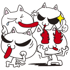 [LINEスタンプ] CAT LIFEの画像（メイン）