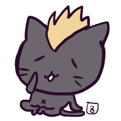 [LINEスタンプ] オサネコのモヒ的な日常