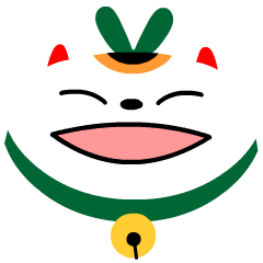 [LINEスタンプ] 招き猫まねの画像（メイン）