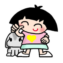 [LINEスタンプ] ナニワの浪子の画像（メイン）