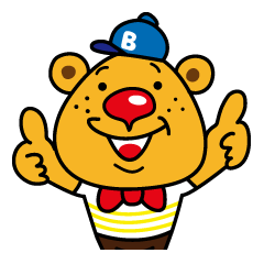 [LINEスタンプ] クマの子くまじの画像（メイン）