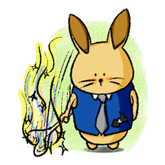 [LINEスタンプ] 魔法使いラヴィ 会話特化版の画像（メイン）