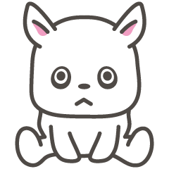 [LINEスタンプ] こねこのあぐら