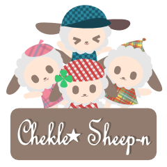 [LINEスタンプ] Checkle★Sheep-nの画像（メイン）