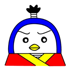 [LINEスタンプ] ペンギンさむらいの画像（メイン）