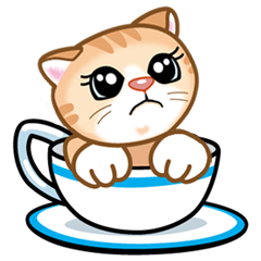 [LINEスタンプ] かわいい猫のスタンプの画像（メイン）