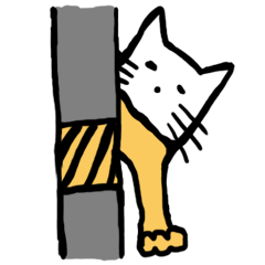 [LINEスタンプ] タイツキャットの画像（メイン）