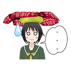 [LINEスタンプ] JK ラフレシアさんの画像（メイン）