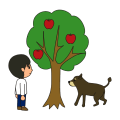 [LINEスタンプ] クロも歩けば棒にあたる