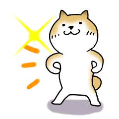 [LINEスタンプ] 日本犬 ちびマルちゃん4