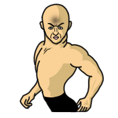肉体美！”鶴島肉夫”のマッスルライフ