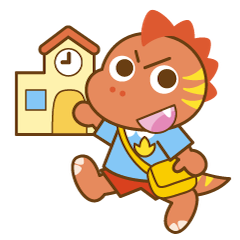 [LINEスタンプ] ディノキッズ