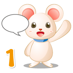 [LINEスタンプ] シロネ！[1]