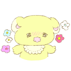 [LINEスタンプ] なきむしくまちゃんとシャケの画像（メイン）