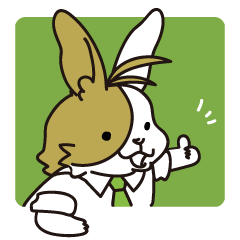 [LINEスタンプ] うさぎの日常スタンプ