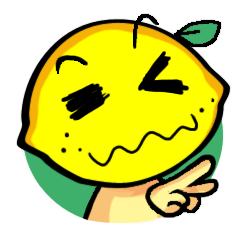 [LINEスタンプ] Hello！ Lemon man's every day！