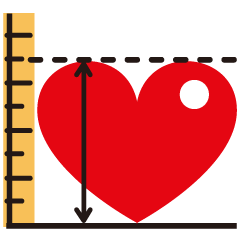 [LINEスタンプ] どれぐらい好き？How much do you love me？の画像（メイン）