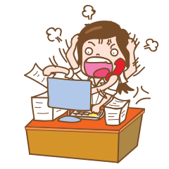 [LINEスタンプ] OLのシーシーちゃんの画像（メイン）