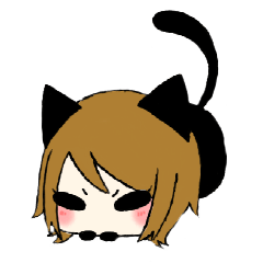 [LINEスタンプ] ゆかネコの画像（メイン）