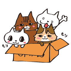 [LINEスタンプ] sakumugicatsの画像（メイン）