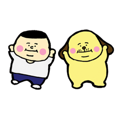 [LINEスタンプ] PUNI2S(ぷにぷにず)