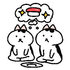 [LINEスタンプ] ぽっちゃり猫のオカメちゃんスタンプその2