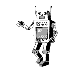 [LINEスタンプ] ANTIQUE ROBOTの画像（メイン）