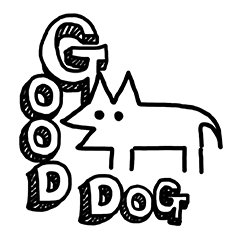 [LINEスタンプ] Good Dogの画像（メイン）