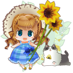 [LINEスタンプ] Princess's Happy Summer