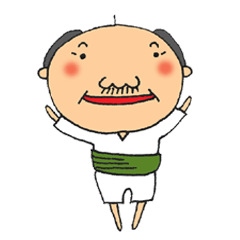 [LINEスタンプ] 大吉じぃちゃんの画像（メイン）