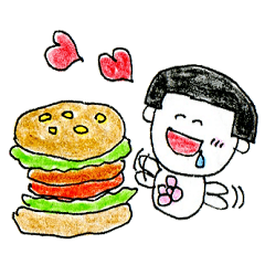 [LINEスタンプ] うさぎと私